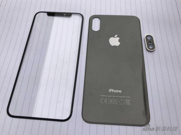 据说这是iPhone 8的前后玻璃壳