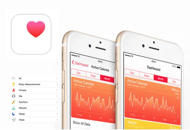 (Apple Health app 图自:healthtechsydney)