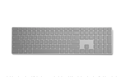 微软带指纹识别功能键盘