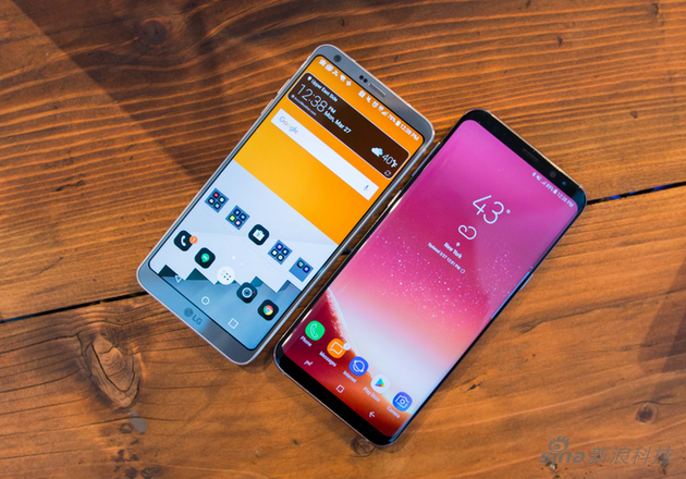 LG G6和三星S8成了最先使用全面屏的手机