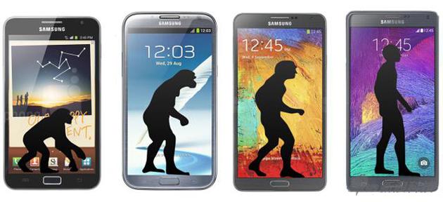 Galaxy Note把手机带入了一个大屏时代