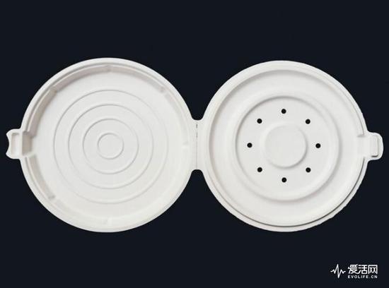 专为员工吃pizza设计,保持饼皮新鲜度但不会弄脏走廊的打包盒