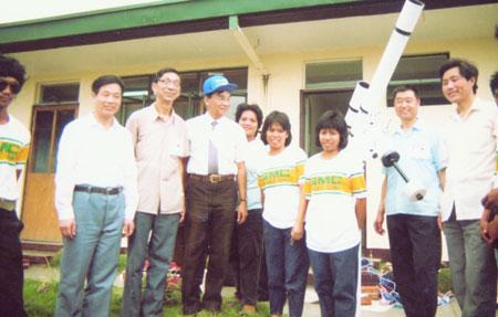 1988年3月18日菲律宾日全食观测现场