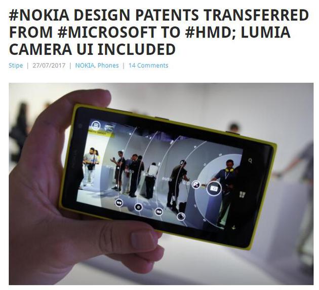 Lumia专业拍摄界面