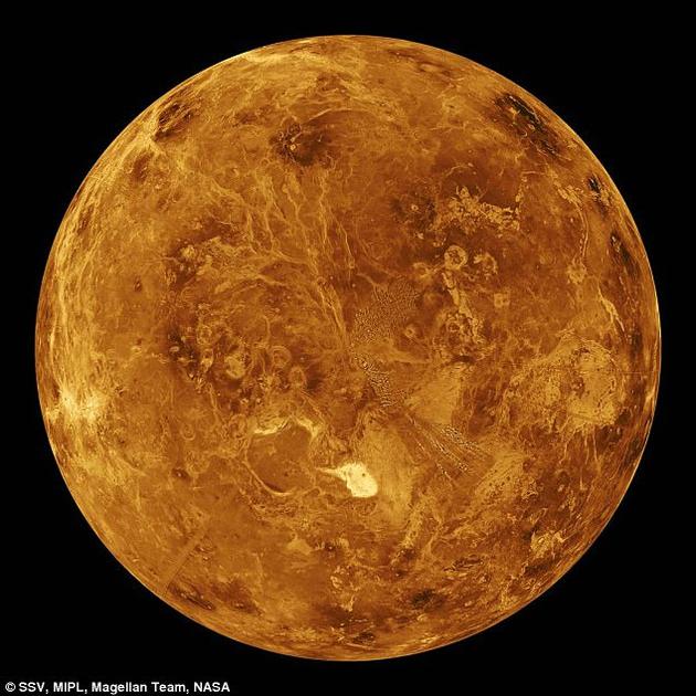 金星大气压是地球的90倍,表面温度高达462摄氏度,金星被认为是太阳系最后可能存在生命的星球。