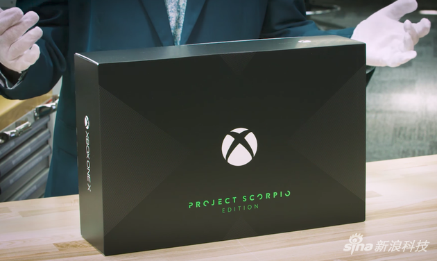 微软Xbox One X天蝎座游戏主机预售 还有一个