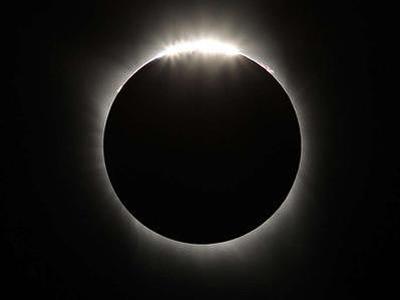 60秒延时回顾超级日全食