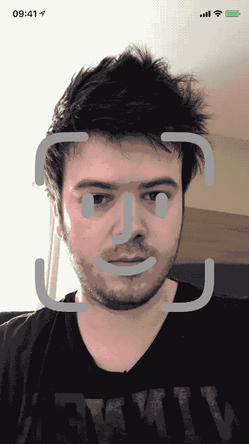 Face ID识别界面