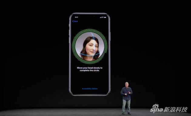 苹果在iPhone X上使用了新的解锁方案