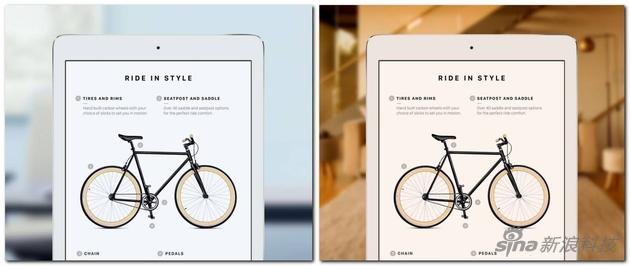 苹果官网针对iPad Pro做的True Tone效果对比