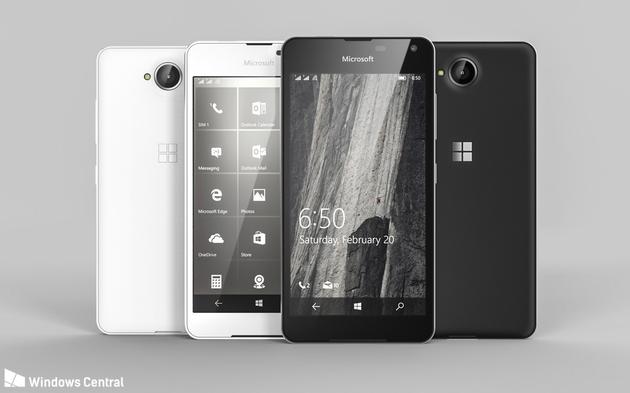 （Lumia 650，来自 Windows Central）