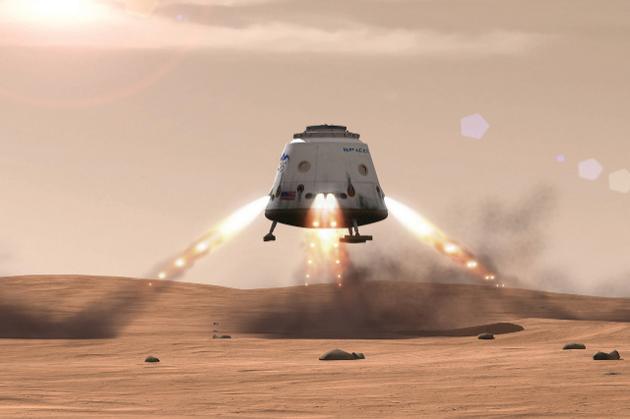 登陆火星需要热保护罩、大降落伞、反推火箭、空中吊车等多种技术手段混搭,才能确保航天员安全登陆火星表面