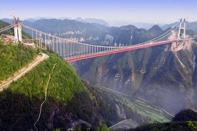 英媒看中国世界最美大桥:在云端上开车的奇观