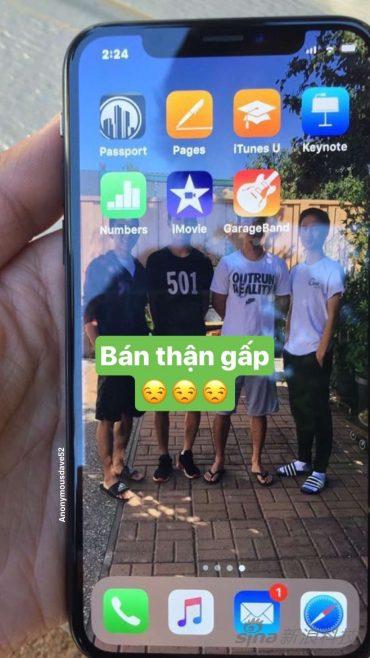 iPhone X真机出现