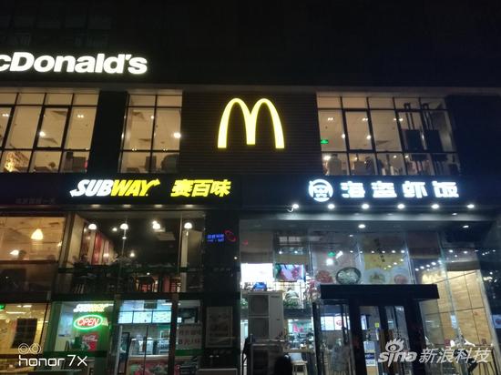 夜景样张