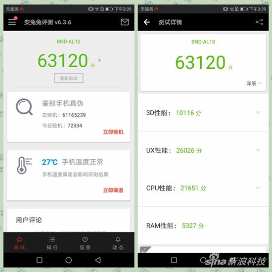 跑分一览