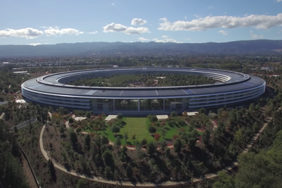 Apple Park�������˻���Ƶ��԰�������������д�