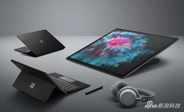 微软发布“暗黑系”Surface全家桶：但耳机是亮点