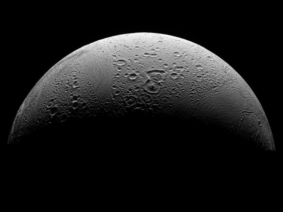 土卫二又称为“恩克拉多斯”（Enceladus），是土星的第六大卫星。现在，这颗星球已经成为寻找外星生命的热点。