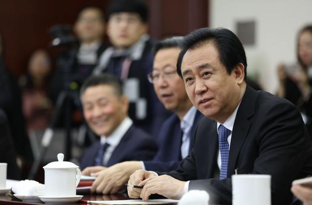 许家印。摄影:肖予为