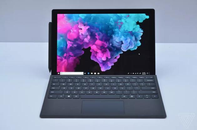 微软Surface Pro 6上手图赏：亚光黑色 无USB-C接口