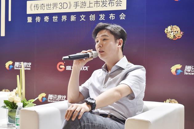 盛大游戏副总裁谭雁峰接受新浪科技专访