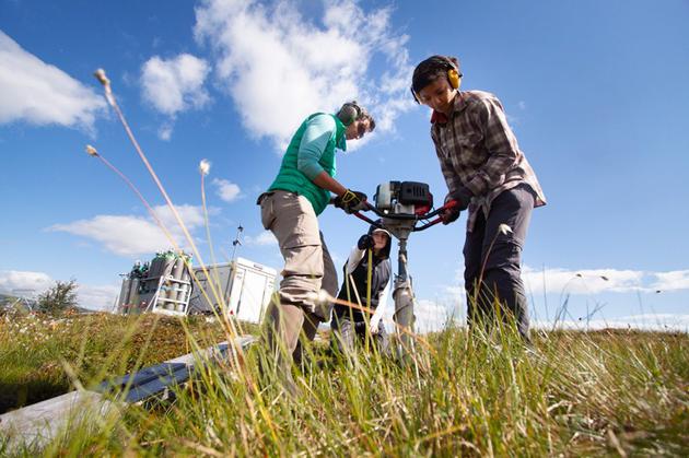 2018年，IsoGenie项目的科学家在斯托达伦沼泽采集土壤样品