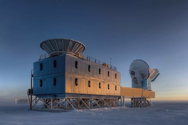 BICEP2南极望远镜（图片来源：哈佛大学）