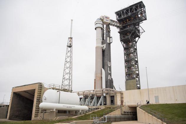  波音公司的“星际客机”（CST-100 Starliner）等待首飞