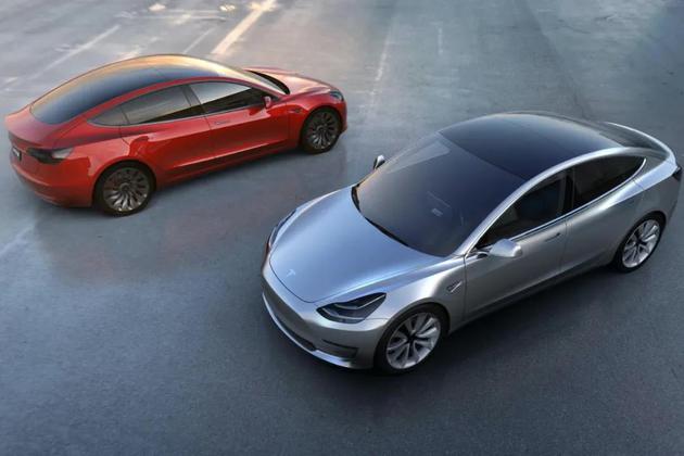 特斯拉Model 3，图源特斯拉官网