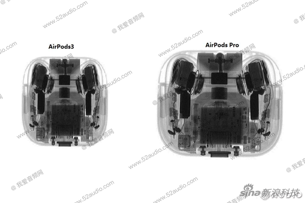 苹果AirPods 3代外形曝光 果然是简化版的AirPods Pro