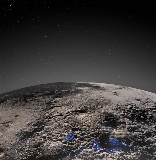 冥王星冰火山最高7000米