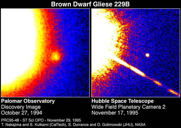 Gliese 229是一颗红矮星，周围有一颗褐矮星Gliese 299b绕行