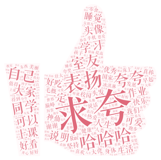数据来源:“RUC互相表扬群”500条群消息