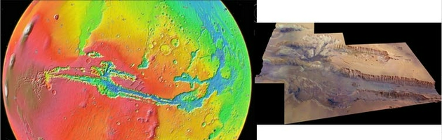 太阳系五大地质景观|太阳系