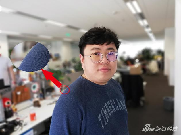 3e看看:HUAWEI nova 3e评测:在“刘海屏”的浪潮里寻找不同 人物肩膀和背景之间能看出明显界限