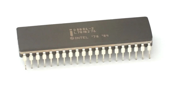 1978 8086 processor with x86