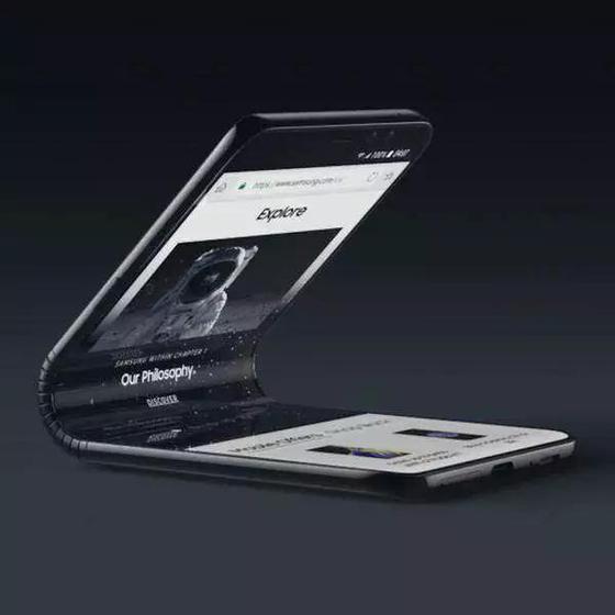 三星Galaxy F概念图。