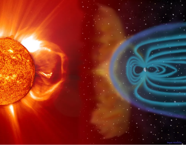太阳粒子如何影响地球气候变化？|地球|太阳|大气层