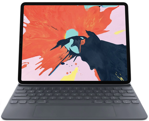 带触控板的“智能键盘”(图片来自@macrumors)