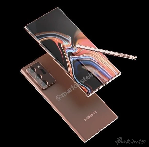 金属铜配色Galaxy Note20已经曝光