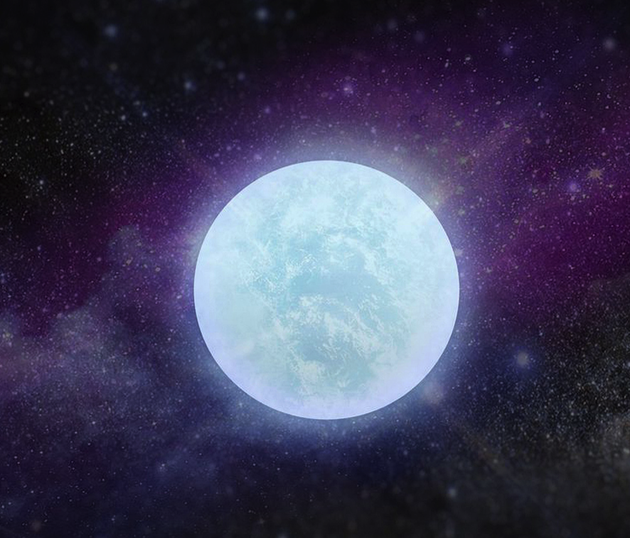 白矮星示意图
(Miriam Nielsen绘制 )