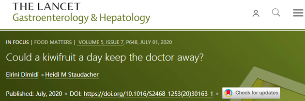 截图来源：The Lancet Gastroenterology and Hepatology