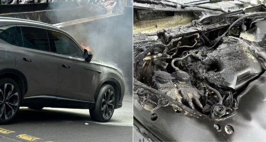 上汽荣威行驶途中自燃! 曾宣传“让灭火器失业”,消防认定“不排除发动机故障”