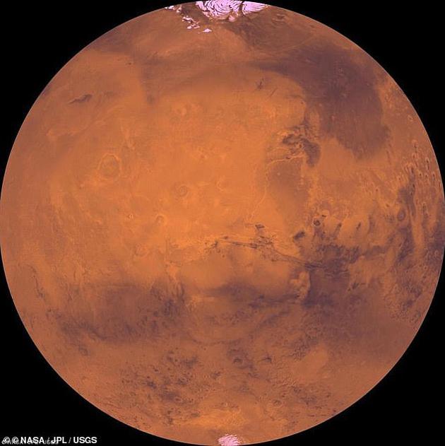 研究人员计算了各种压力和温度条件下,火星地下盐水湖所能溶解的氧气。