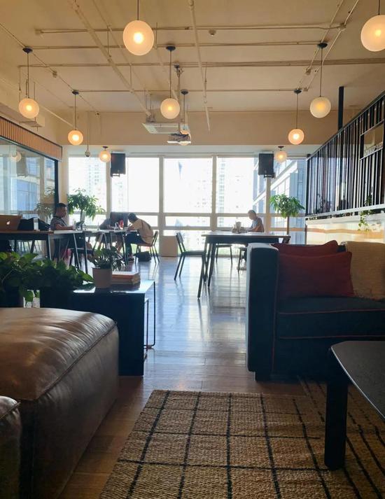 WeWork（远洋光华国际大厦）&nbsp; 摄 / 燃财经