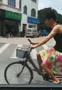 骑车再也不闷热啦
