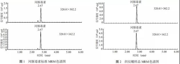 51份织纹螺样品中均检测出河豚毒素