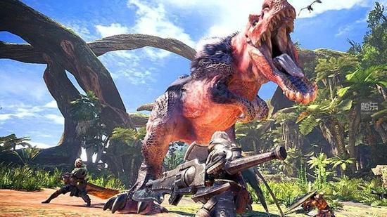 比起《生化危机6》那个“油腻的世界”，同样使用MT Framework的《怪物猎人：世界》清爽了不少