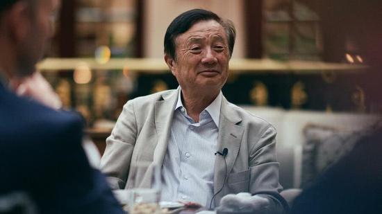 任正非接受两家德媒采访 图自德国《商报》